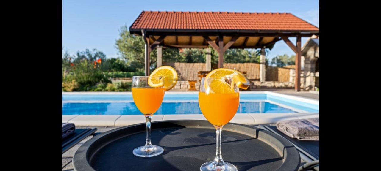 Olive Tree House With Jacuzzi, Wifi And 40M2 Pool Βίλα Siritovci Εξωτερικό φωτογραφία